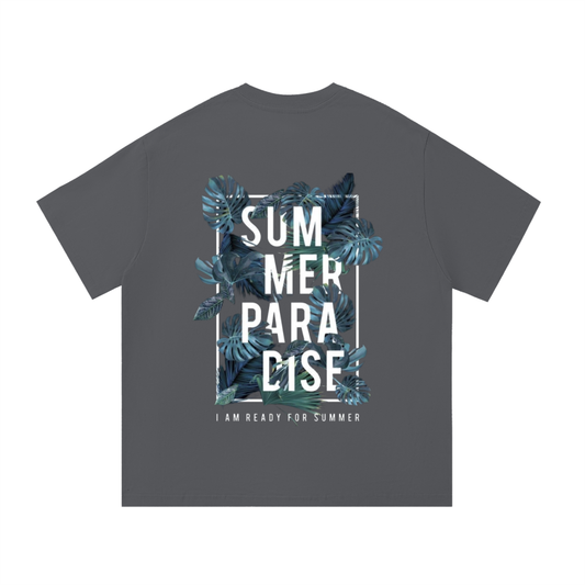 T-shirts Summers Paradise pour homme Gris