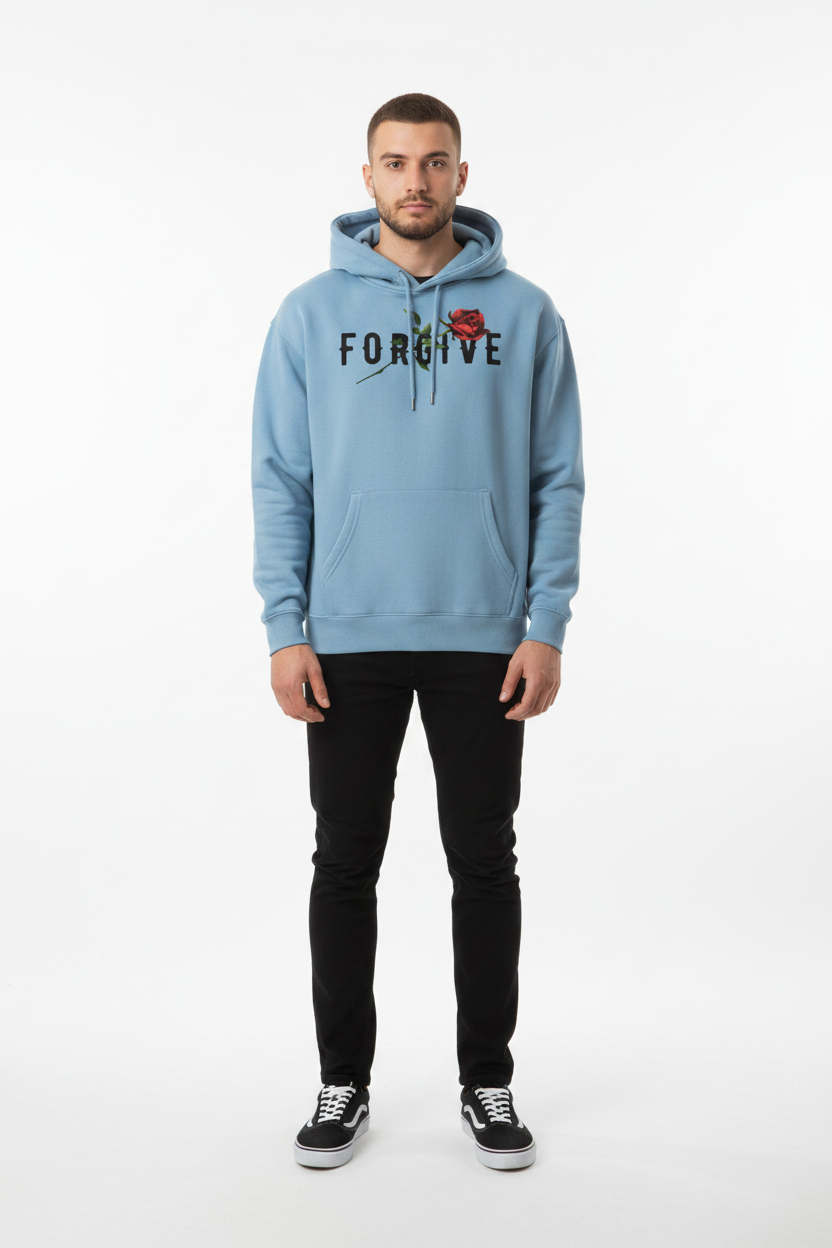 Hoodies Frorgive pour homme médium blue