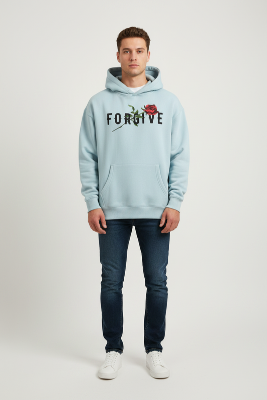Hoodies Forgive pour homme light blue